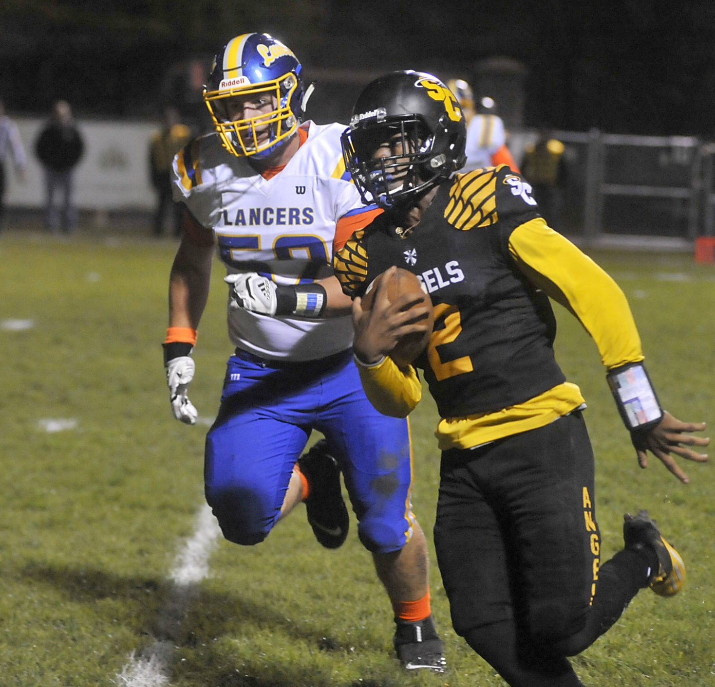 St. Catherine's 41, St. Joseph 7